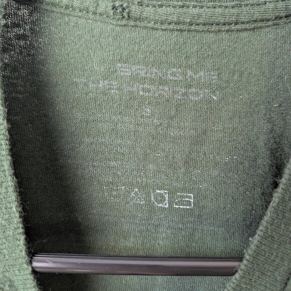 Bring Me The Horizon Dark Green Faceless Girl Band Tee Size Small - Picture 5 of 7